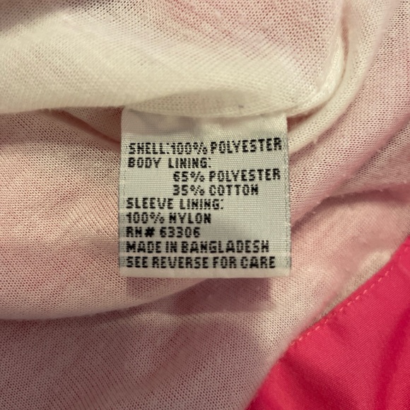 Wilson Women's Vibrant Pink and Black Windbreaker Jacket S - Picture 8 of 9